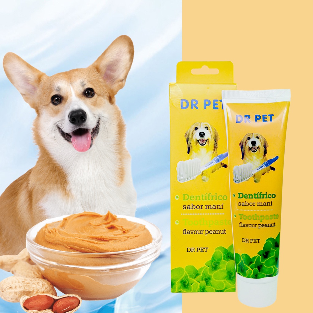 Dr Pet Oral Care Toothpaste All Dog Toothpaste Oral Care Peanut Flavor ...