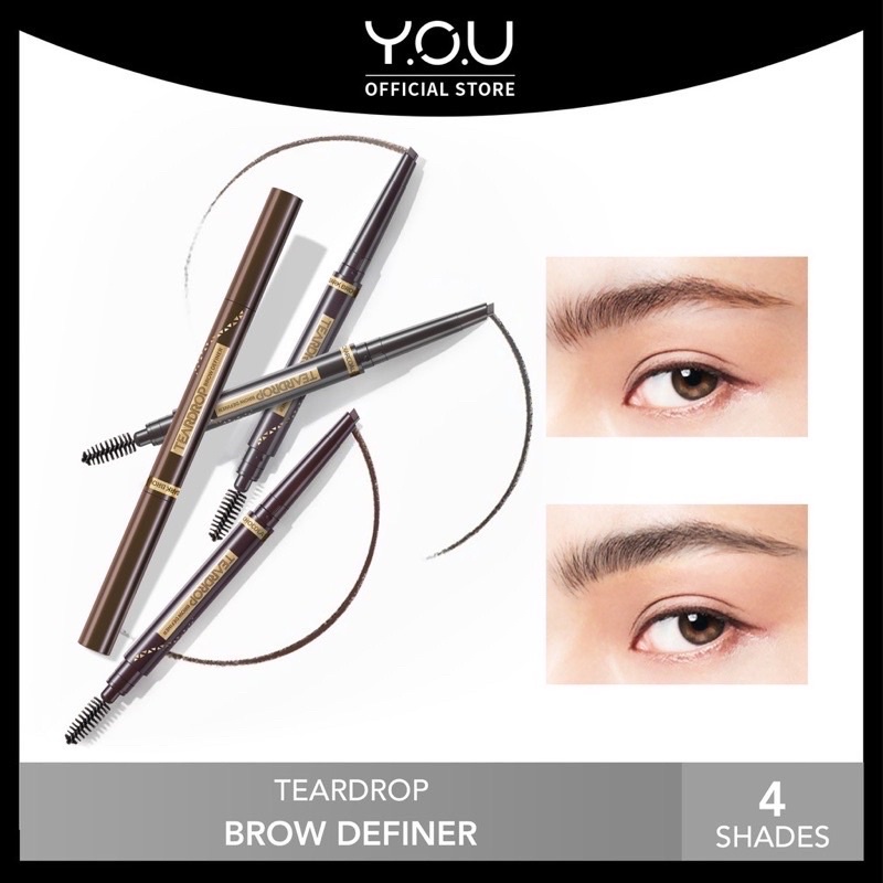 Y.O.U YOU TEARDROP BROW DEFINER YOU TEAR DROP EYE BROW PENCIL EYEBROW ...