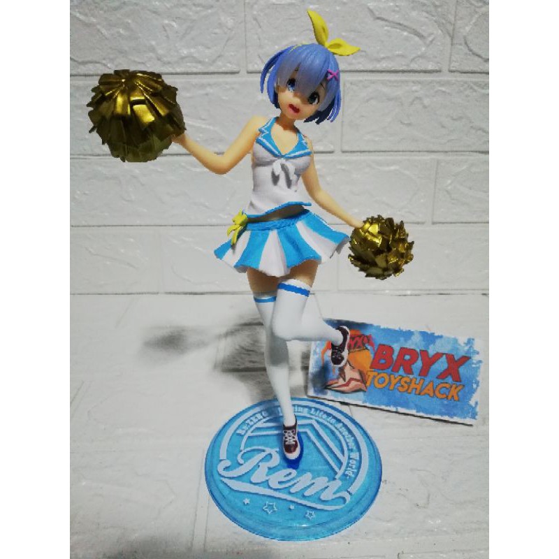 AUTH RE:ZERO REM CHEER LEADER TAITO FIGURE | Shopee Philippines