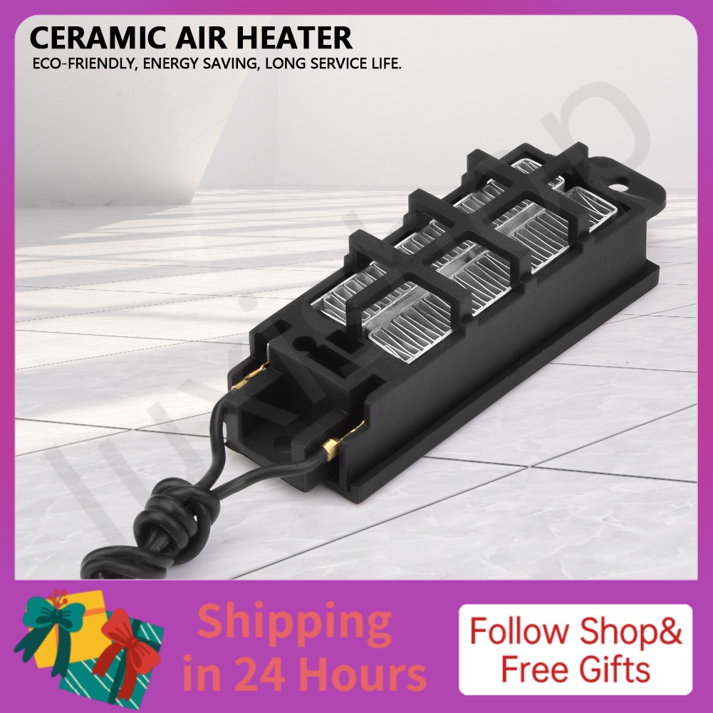 Chauffage 12 Volt Portable Car Heater Fan: 300W Electric PTC