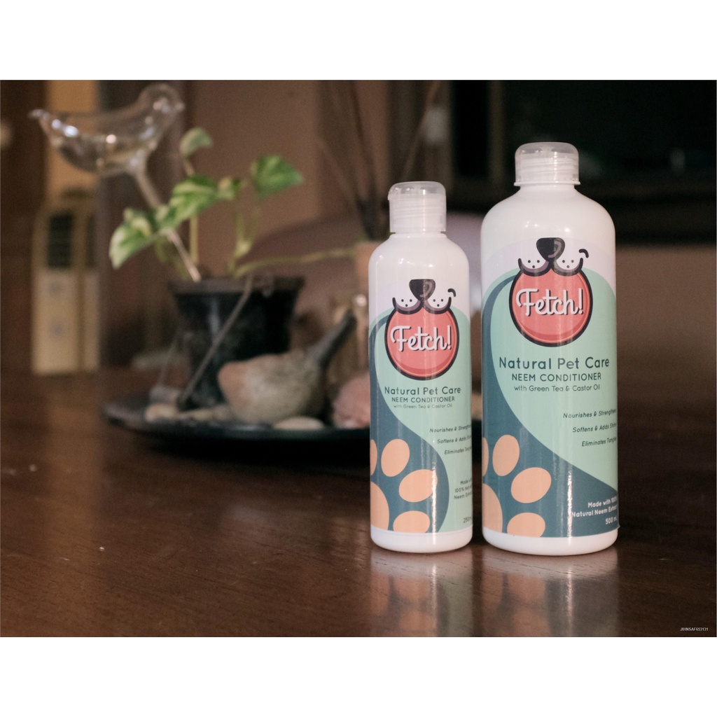 Fetch Neem Natural Dog and Cat Conditioner 500ml Shopee Philippines