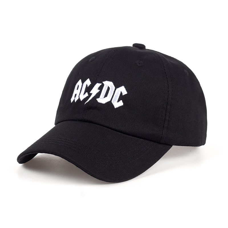 embroidery ACDC baseball cap cotton cap for women and men snap back ...