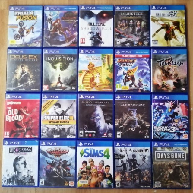 Good old best sale ps4 games