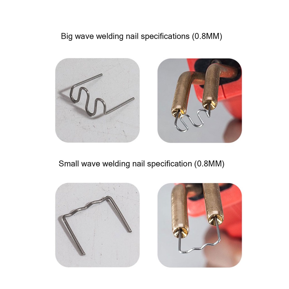 Plastic Welder Soldering Iron For Plastic Bumper Repair Hot Stapler Car