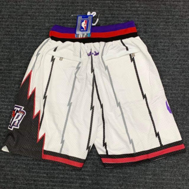 Toronto Raptors Just Don Shorts - Rare Basketball Jerseys