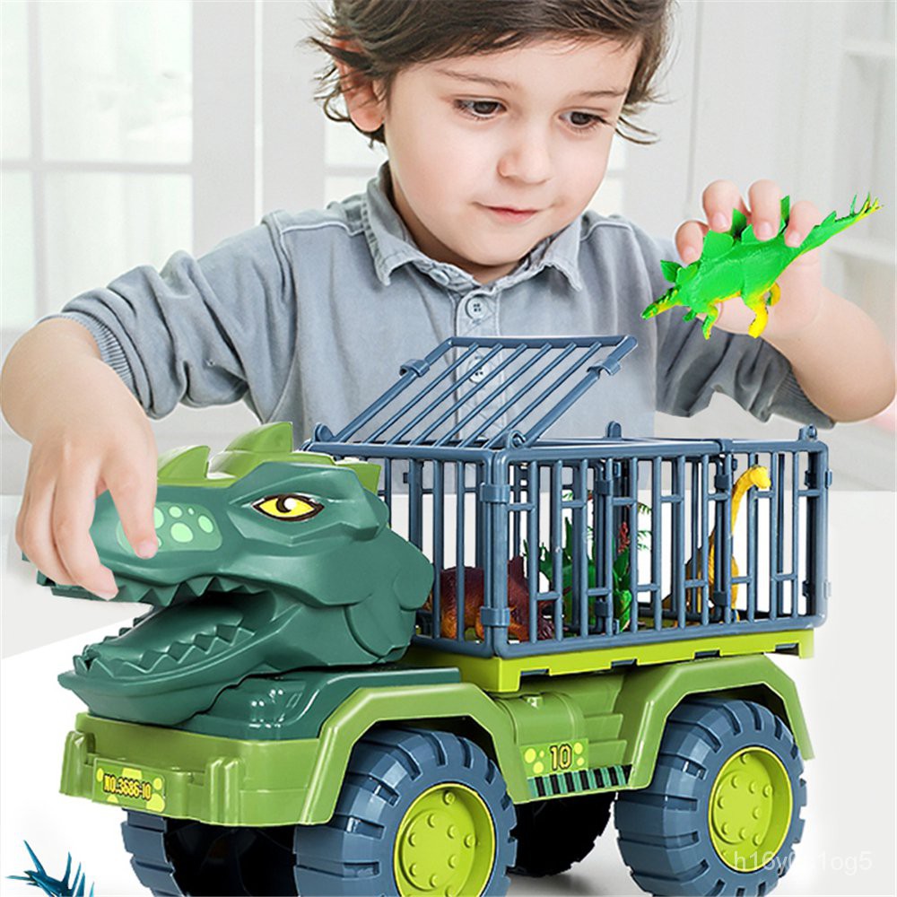 Car Toy Dinosaurs Transport Car Carrier Truck Toy Vehicle Toy with