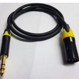 1m XLR male to PL 55 Stereo Audio/aux Cable Heavy Duty | Shopee Philippines