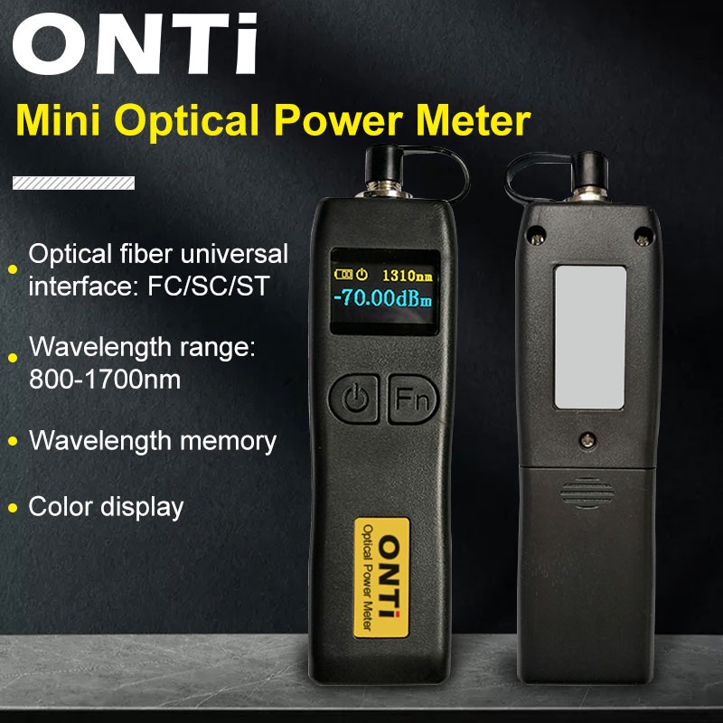 Handheld Optical Power Meter-70+6dbm, -50+26dbm Mini Meter | Shopee ...