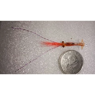 Soft Body Wooden Shrimp Bait Export Japan Squid Needle 8cm 4g