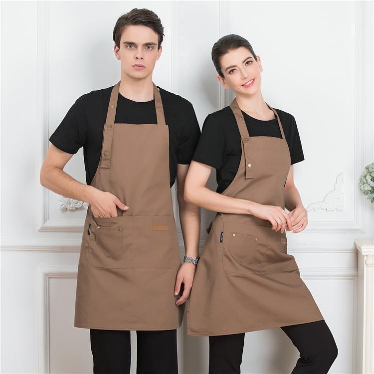 Korean fashion coffee shop kitchen apron | Shopee Philippines