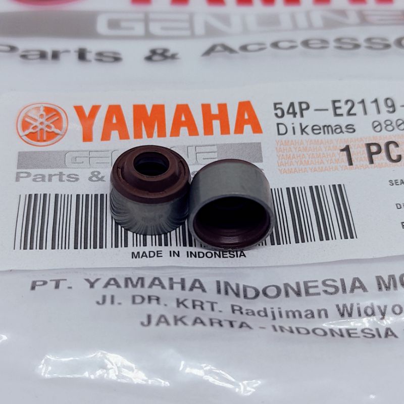 Motorcycle Valve Seal (2 pcs) For Aerox v1v2, Nmax v1v2, Mio i125