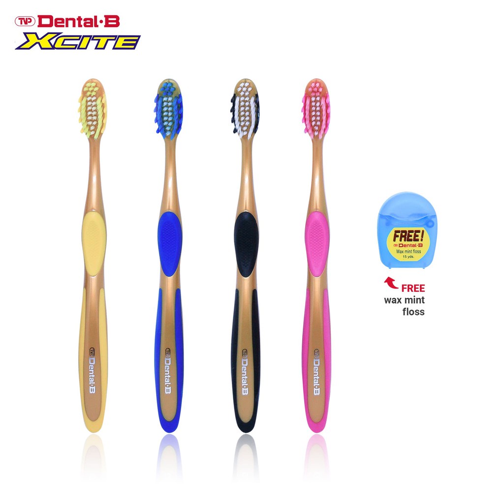 Good!TVP Dental B Xcite Medium Toothbrush | Shopee Philippines