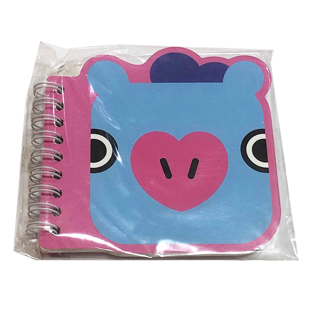 Monstermarketing BT21 Mini Spiral Notepad Mang | Shopee Philippines