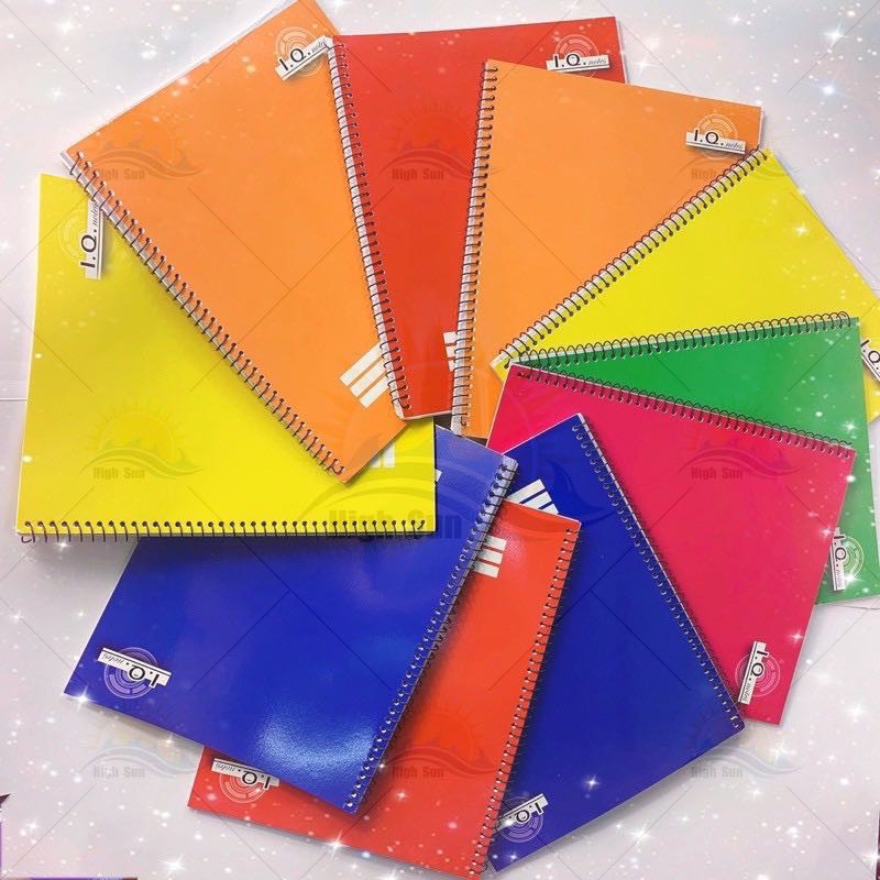 HM Random Brand University Big Notebook With Yarn/Spiral Assorted Color ...