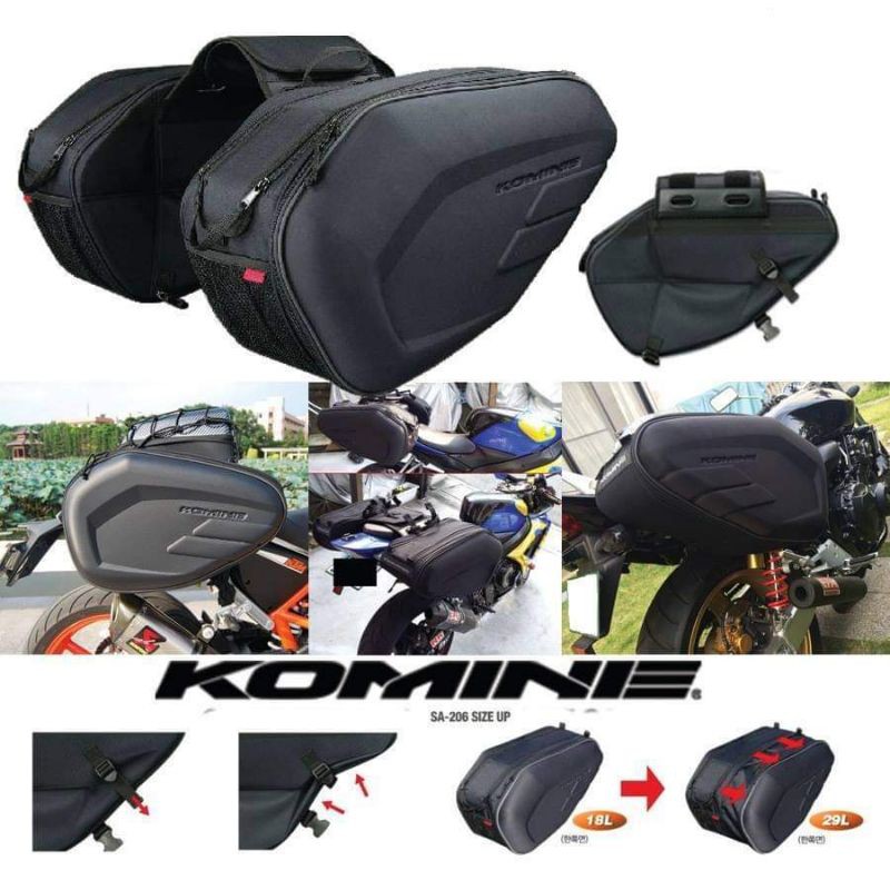 komine SA 212 universal saddlebag Shopee Philippines