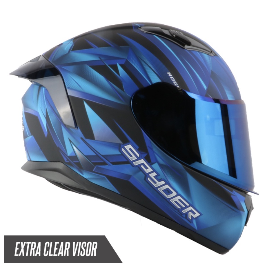 Spyder best sale helmet blue