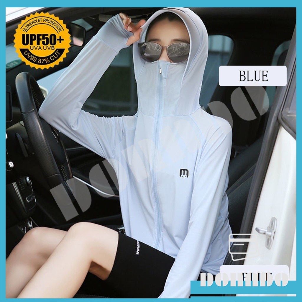 Sun Protection Clothing Women S Ice Silk Hooded Anti Ultraviolet   E7444a6a9c5b53812194c4938537eb53