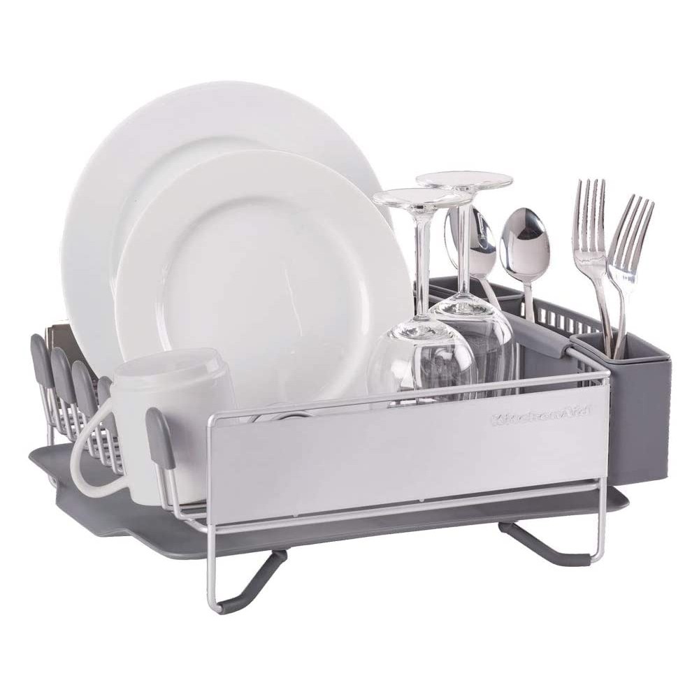 AUTHENTIC KitchenAid Compact Stainless Steel Dish Rack | Shopee Philippines