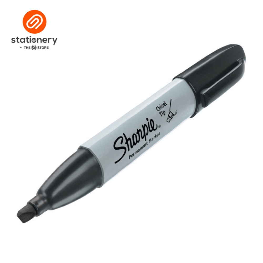 Sharpie Chisel Black 2CT | Shopee Philippines