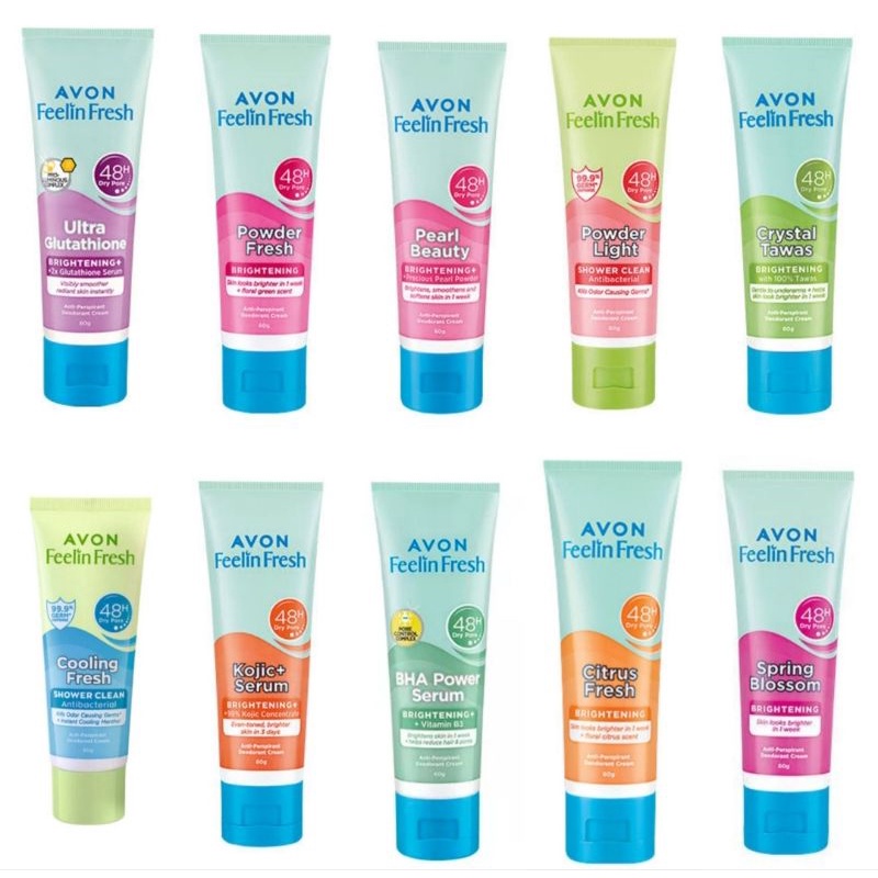 Feelin Fresh Avon Deodorant Cream Shopee Philippines