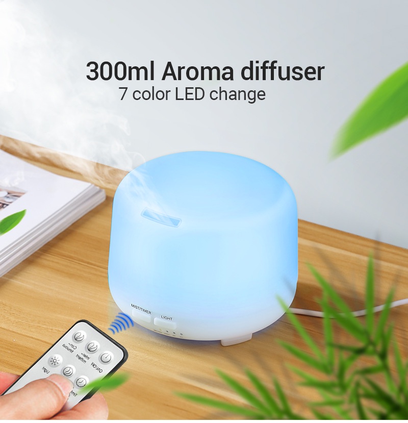 (Ready Stock) 7 Colors Night Light With bluetooth Speaker Remote ...