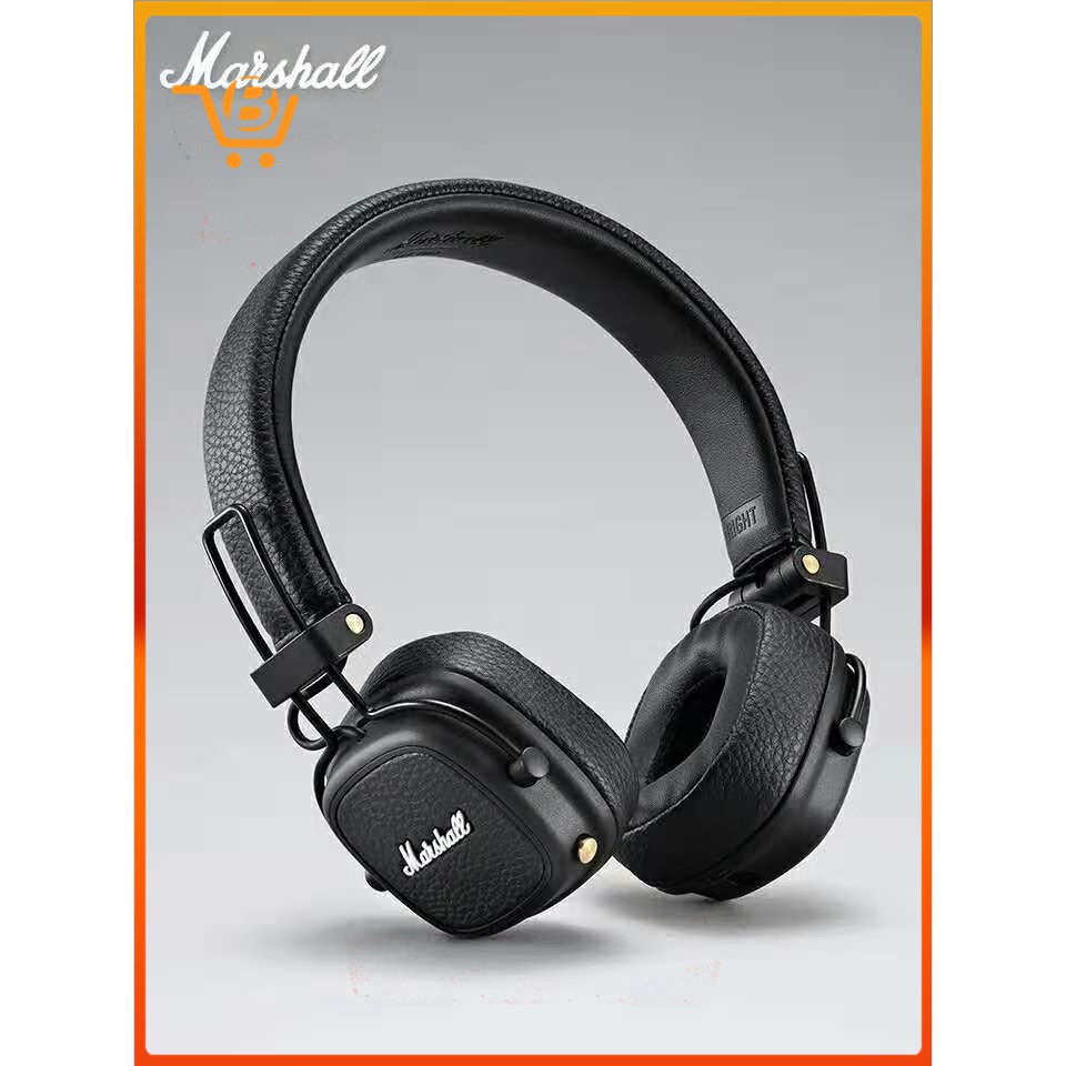 Marshall Major III Bluetooth Wireless On-Ear Headphones Black