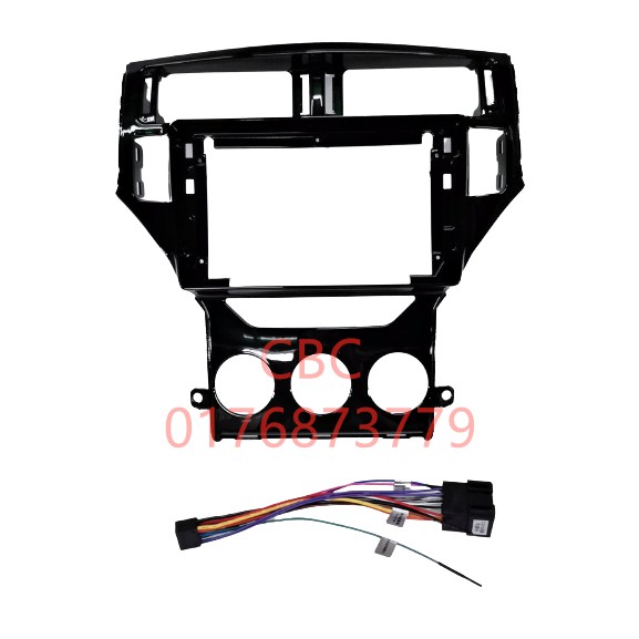 Big Screen Casing Android 9 inch Proton Preve 2012-2019 UV Black Color ...