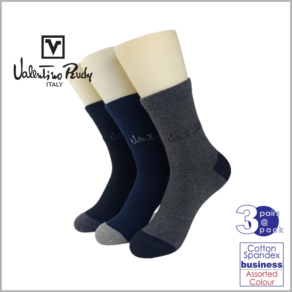 Valentino Rudy (VR4551) /3 Pairs Business Socks/Men's Long Socks/Long