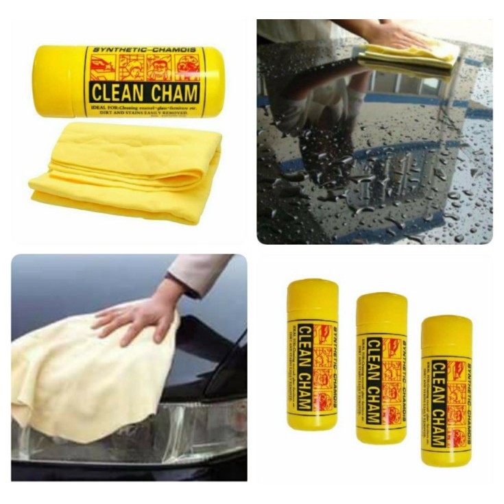 B8 COD Clean Cham Synthetic Chamois Cleaning Enamel Glass Dirt Stain