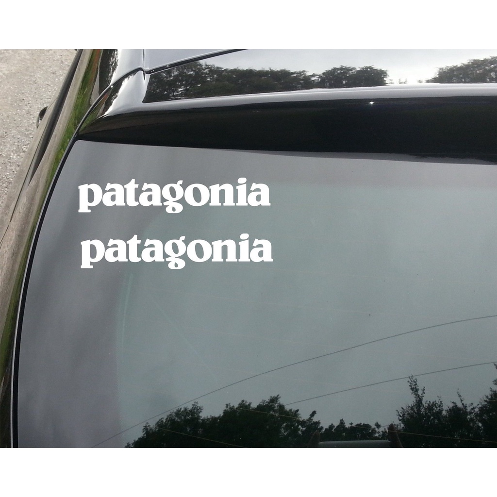 Patagonia car deals sticker