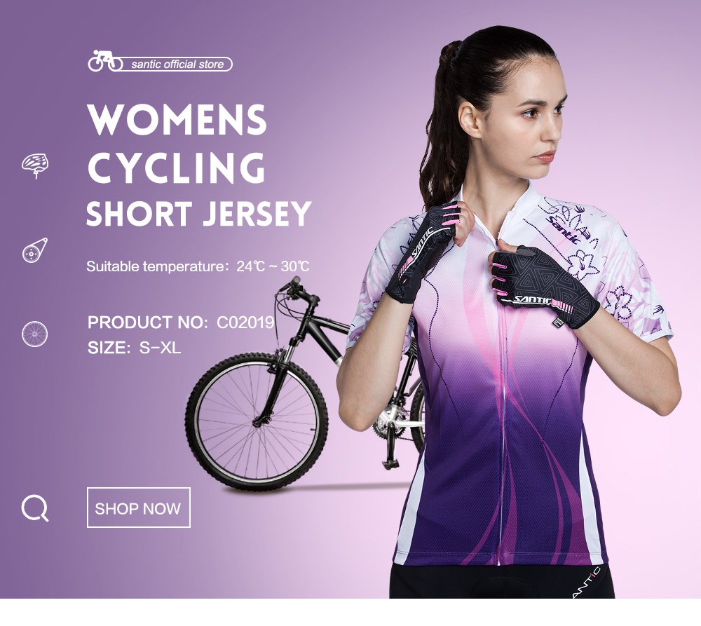 Santic Women Cycling Jersey Women's Summer Road Bike Riding Wear ...