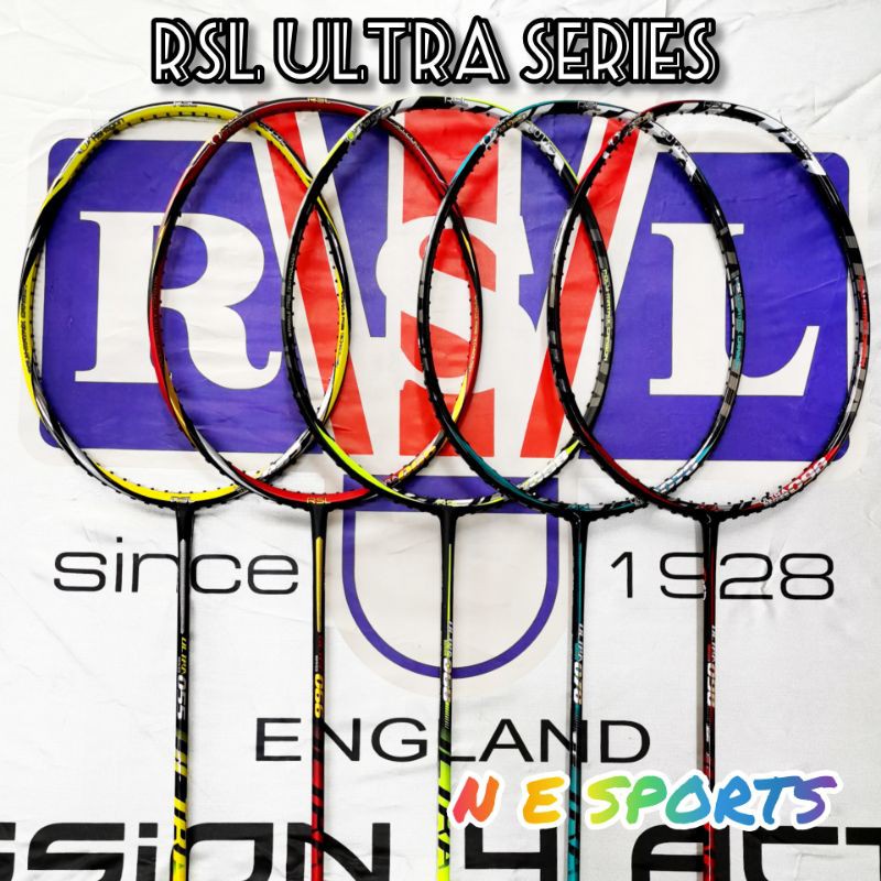 RSL ULTRA SERIES 055/066/068/078/098 BADMINTON RACKET Shopee Philippines