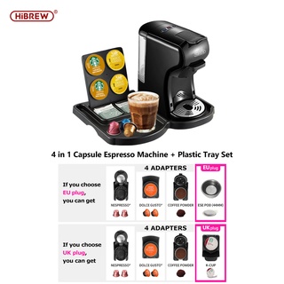HiBREW Coffee Machine 19Bar 4in1 Multiple Capsule Expresso Cafetera Do –  Libtacoffee