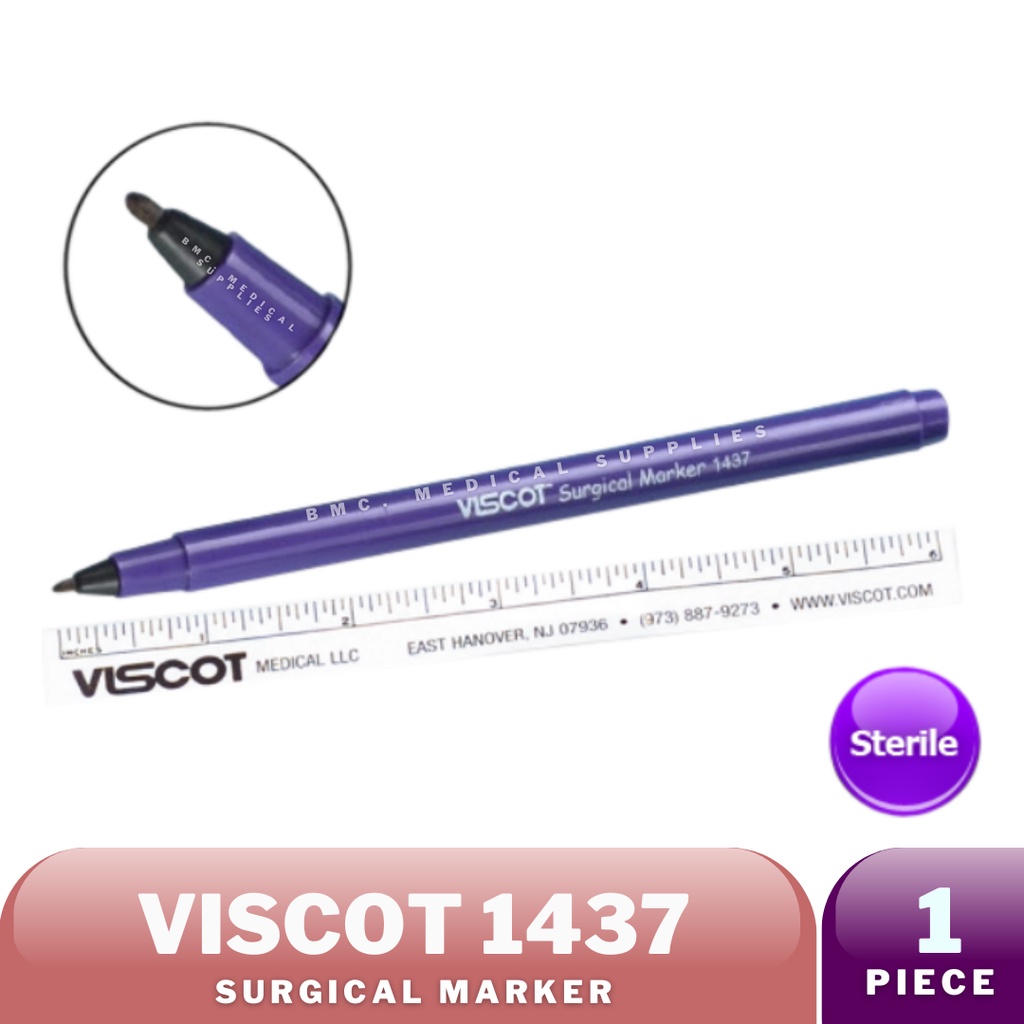 Viscot 1437 Surgical Pen Marker [Made In USA] | Shopee Philippines