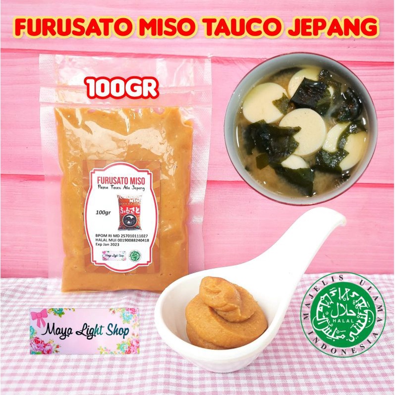 Miso Pasta 100gr Japanese tauco seaweed soup tauco soy soup wakame