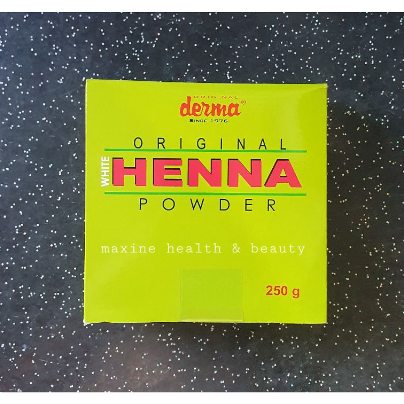 DERMA original henna powder & soap chips, skin whitening powder, skin