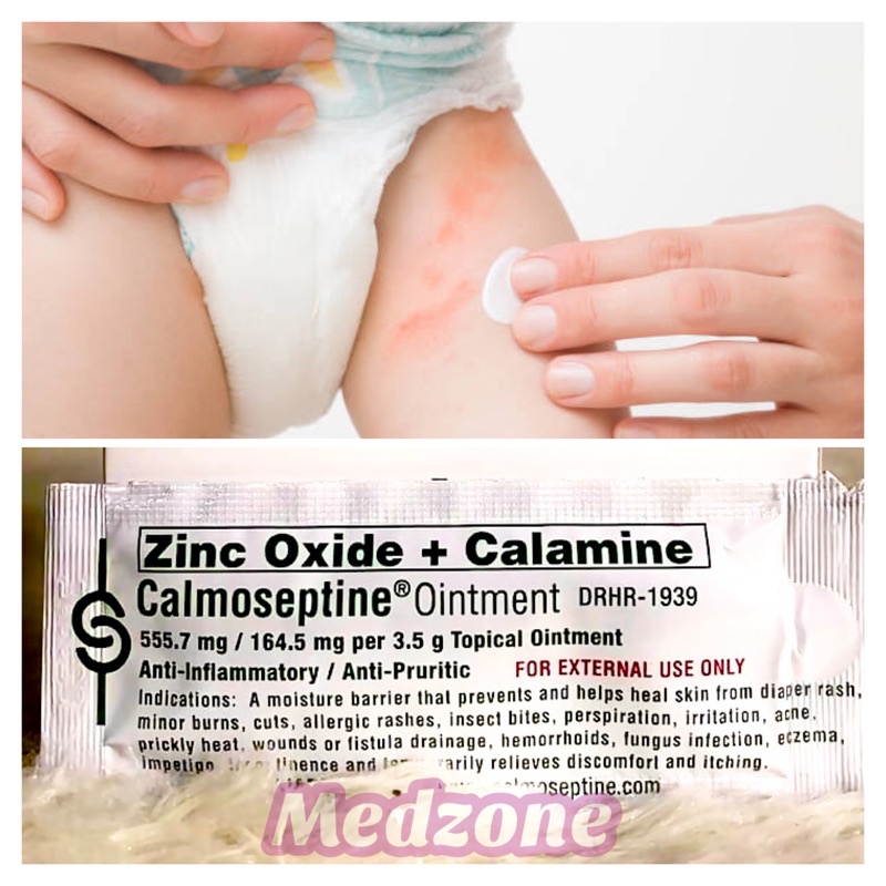 CALMOSEPTINE OINTMENT for Rashes wounds and skin problems