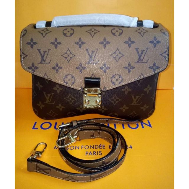 Top Grade Quality LV metis two tone sling bag