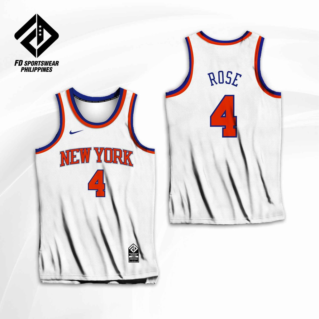 Derrick rose white knicks jersey online