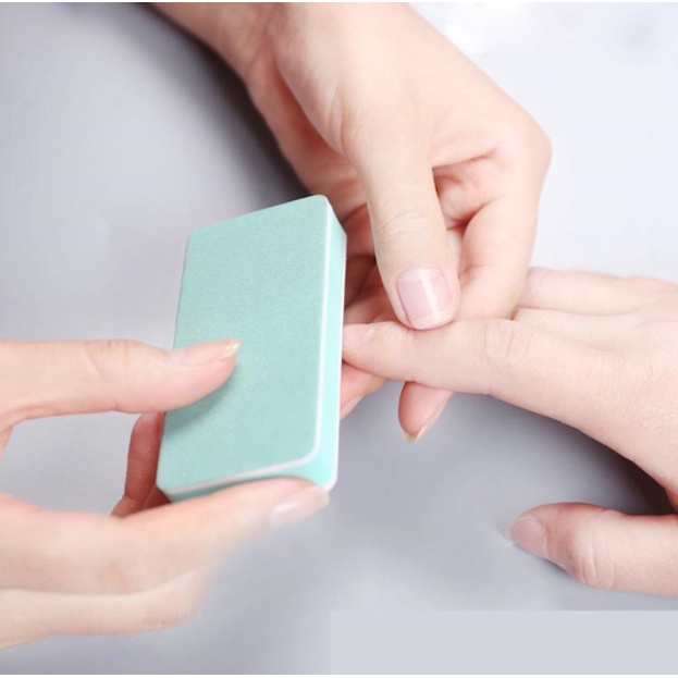 R&Y | Nail File 400/3000 Grits Square Dual Side Nail File Polishing ...