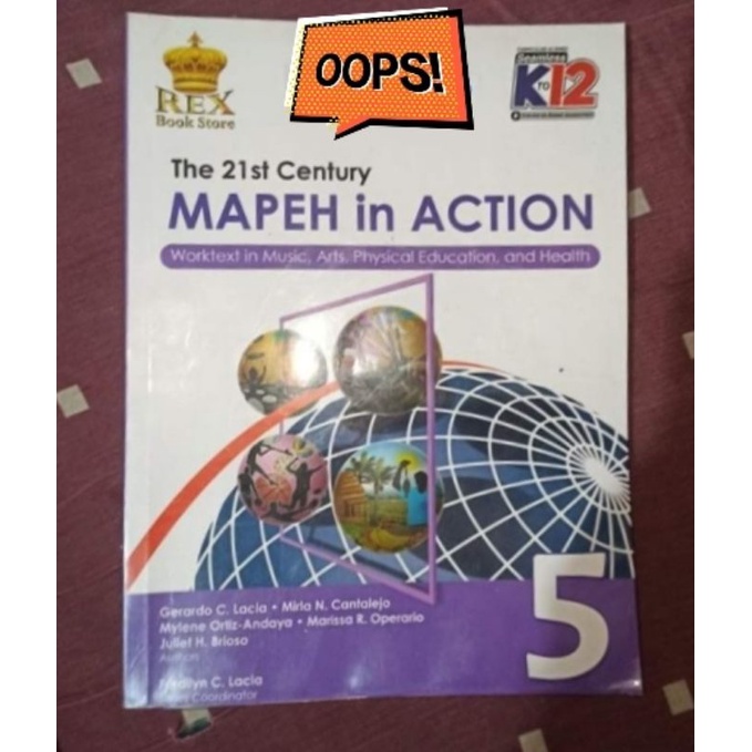 Grade 5 Book (Mapeh In Action) | Shopee Philippines