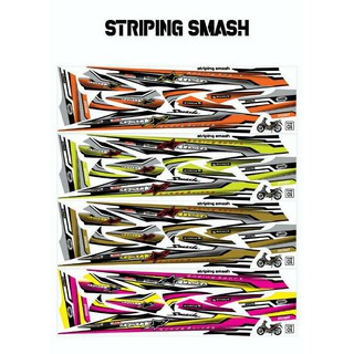 Suzuki Smash STRIPING Sticker/Suzuki Smash Body Liss Sticker | Shopee ...