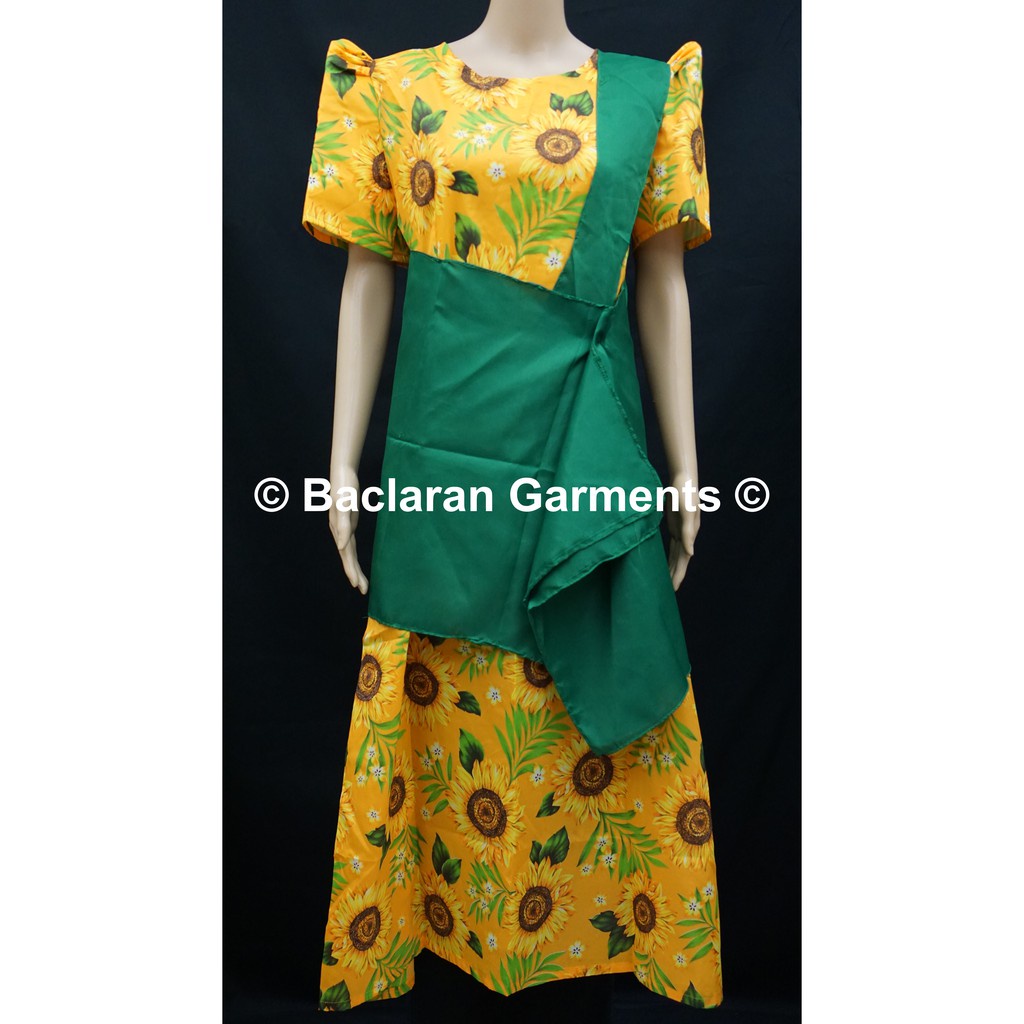 Filipiniana dress hotsell in baclaran