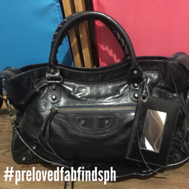 balenciaga city midnight blue