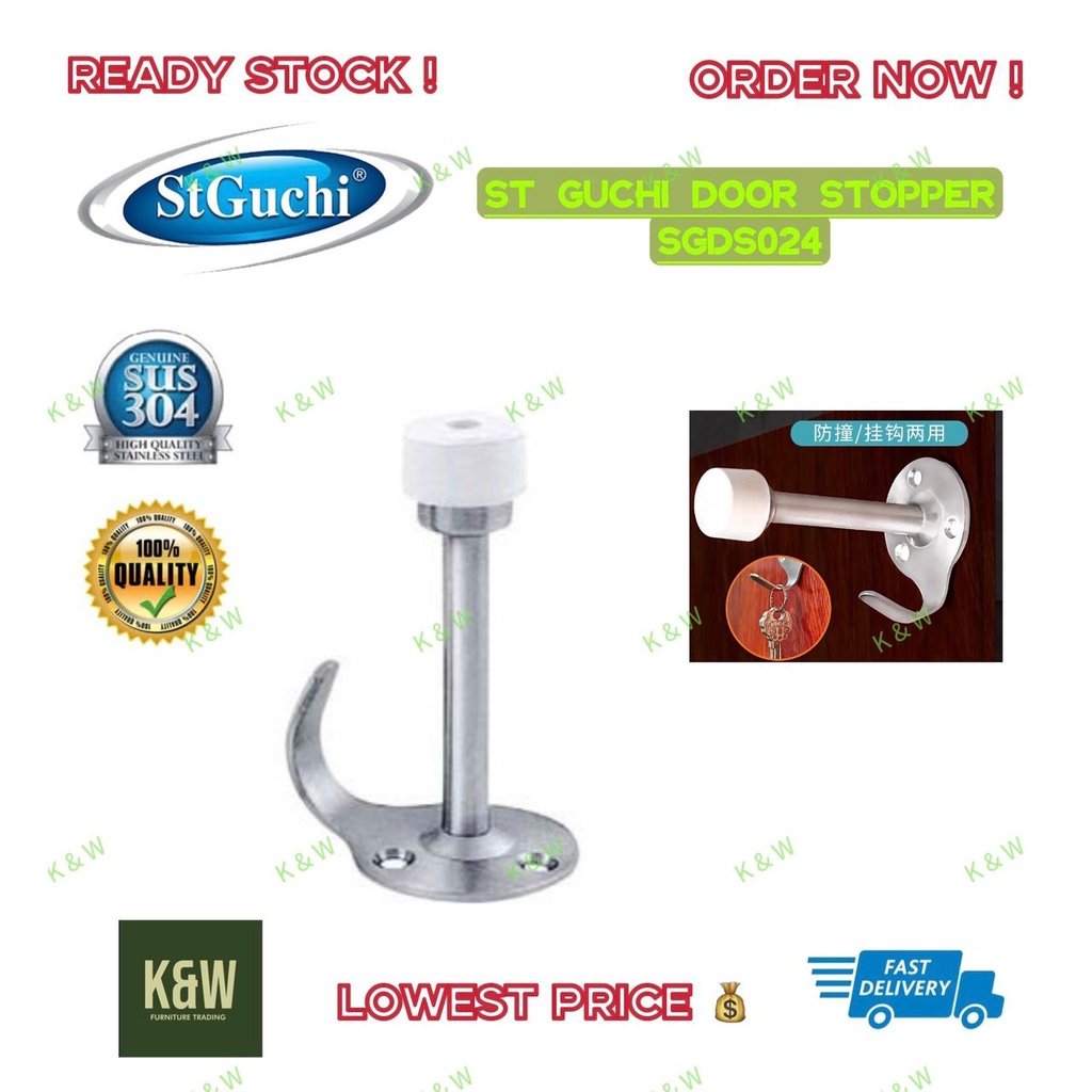 ST GUCHI DOOR STOPPER / HAT & COAT HOOK DOOR STOPPER / HOOK DOOR