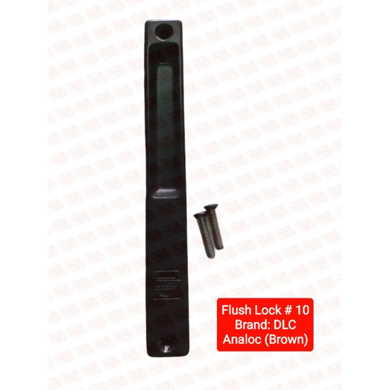 DLC Flush Lock #10 / #11 / #12 / #13 for Sliding Glass Door & Window (A ...