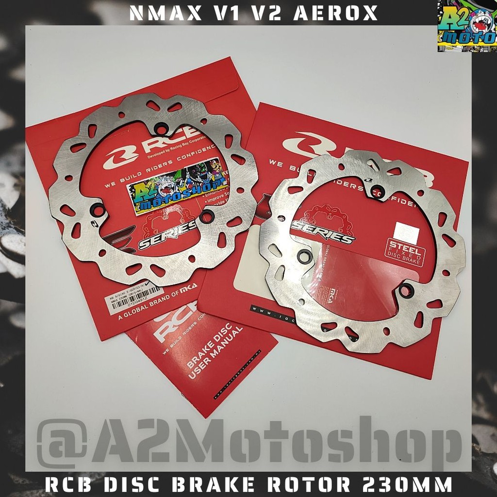 Nmax 2020 2021 V1 / Aerox v1 v2 RCB Disc Rotor Front and Rear Brake E ...