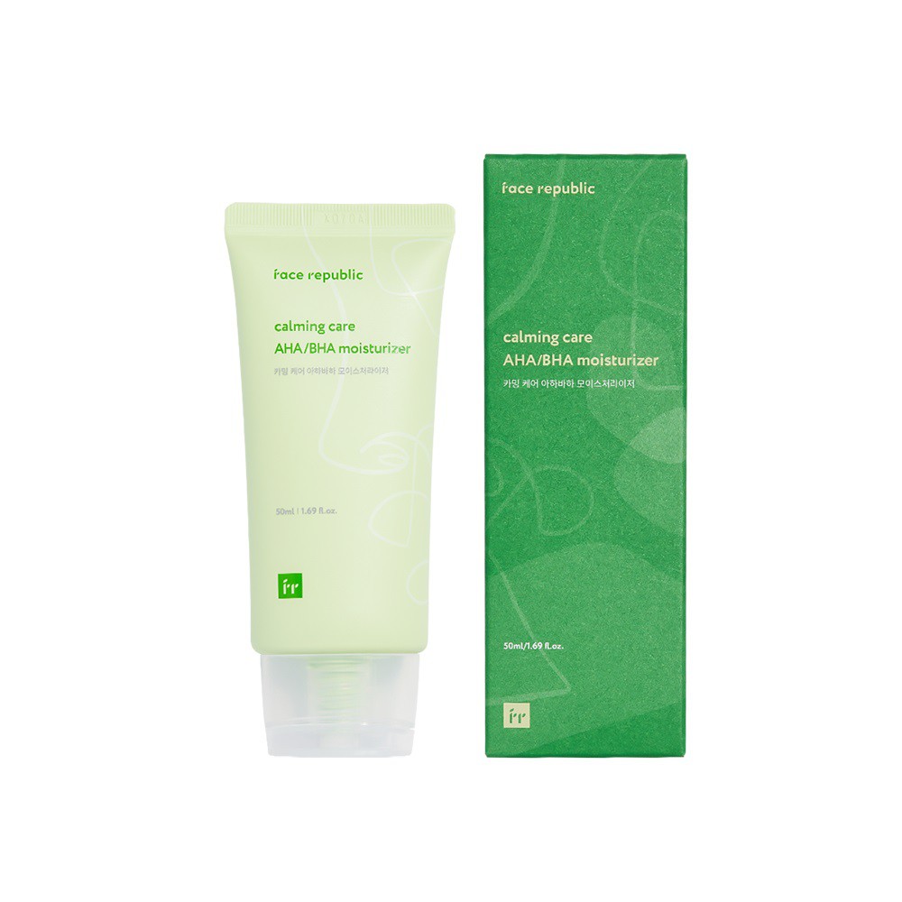 Face Republic Calming Care AHA/BHA Moisturizer 50mL | Shopee Philippines