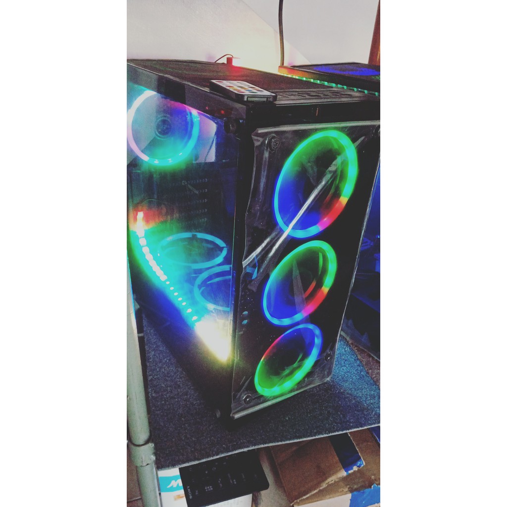 Inplay Meteor 01 Tempered Glass Gaming Desktop pc case | Shopee Philippines