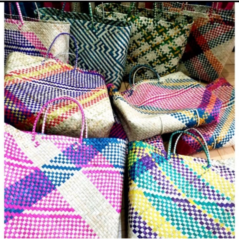 Native HeavyDuty Bayong Bag From Bicol Shopee Philippines